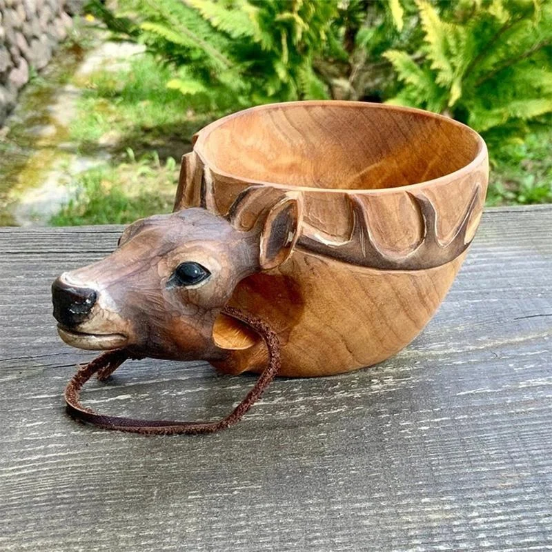 Hand_Carved_Animals_Head_Wooden_Mug_Cup_-_-_tag1_-4266974 Hand Carved Animals Head Wooden Mug Cup - - #tag1#