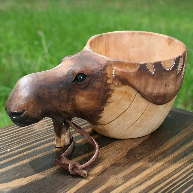Hand_Carved_Animals_Head_Wooden_Mug_Cup_-_-_tag1_-4266977 Hand Carved Animals Head Wooden Mug Cup - - #tag1#