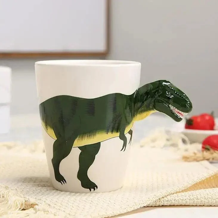 Hand_Painted_Ceramic_Dinosaur_Mug_-_-_tag1_-4267072 Hand Painted Ceramic Dinosaur Mug - - #tag1#