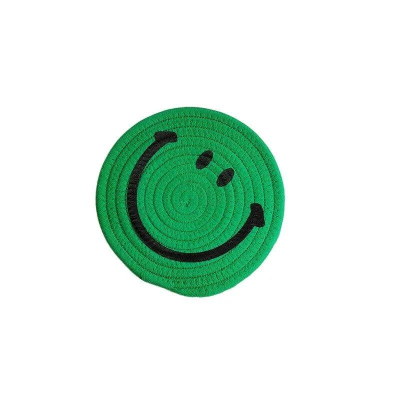 Hand_Tufted_Plush_Retro_Style_Flower_Coaster_-_-_tag1_-4267151 Hand Tufted Plush Retro Style Flower Coaster - - #tag1#