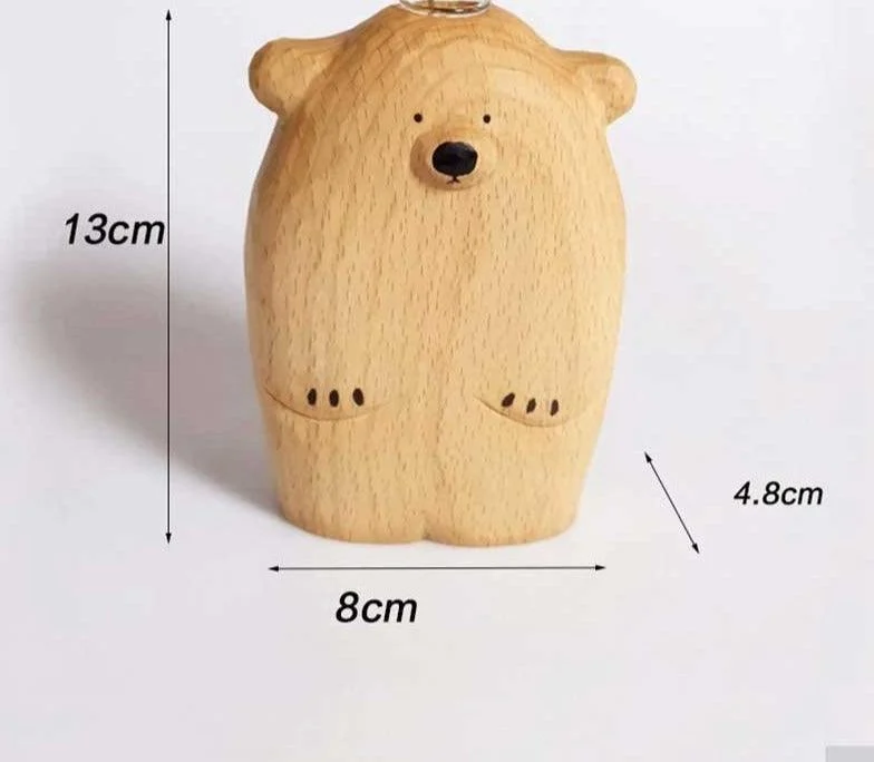 Handcrafted_Woodcarving_Bear_Wooden_Animal_Vase_-_-4199814 Handcrafted Woodcarving Bear Wooden Animal Vase -