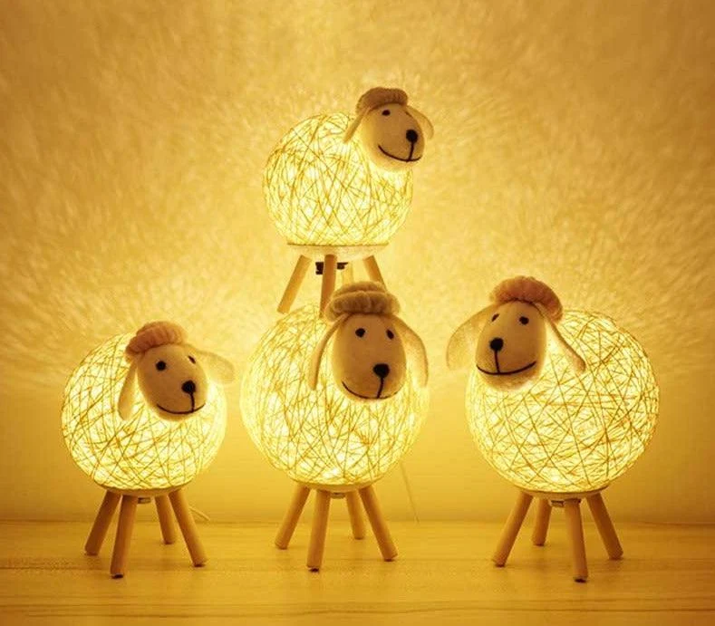 Handcrafted_Yarn-ball_Sheep_Lamp_Night_Light_-_-4199829 Handcrafted Yarn-ball Sheep Lamp Night Light -