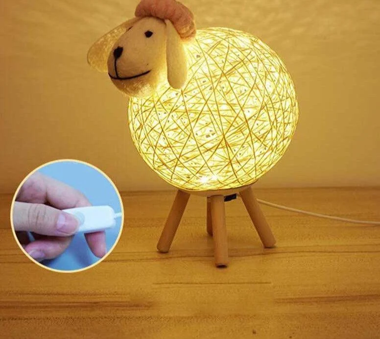Handcrafted_Yarn-ball_Sheep_Lamp_Night_Light_-_-4199845 Handcrafted Yarn-ball Sheep Lamp Night Light -