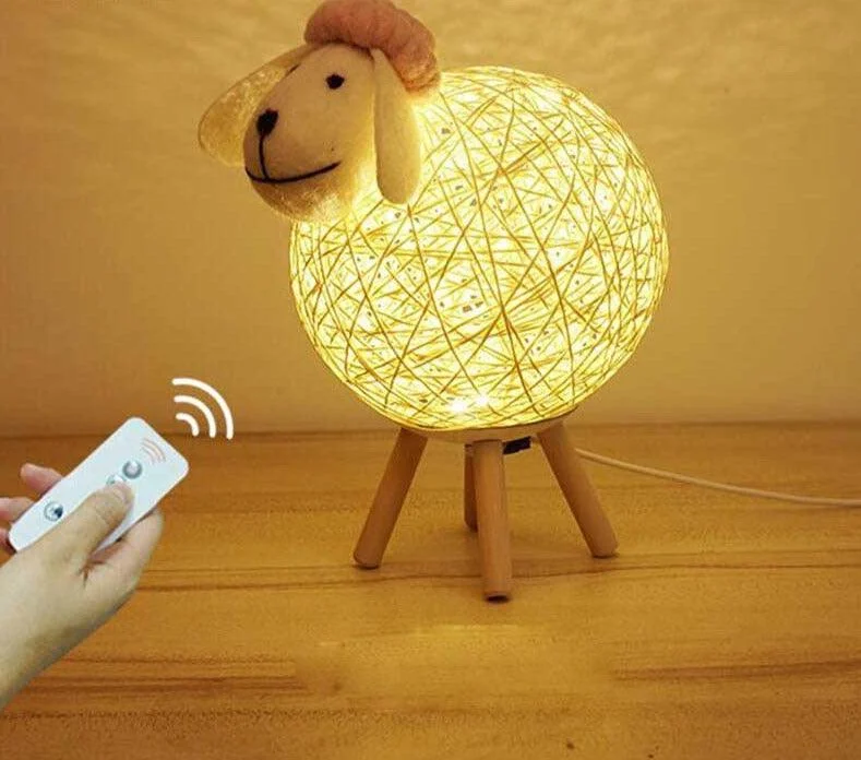 Handcrafted_Yarn-ball_Sheep_Lamp_Night_Light_-_-4199850 Handcrafted Yarn-ball Sheep Lamp Night Light -