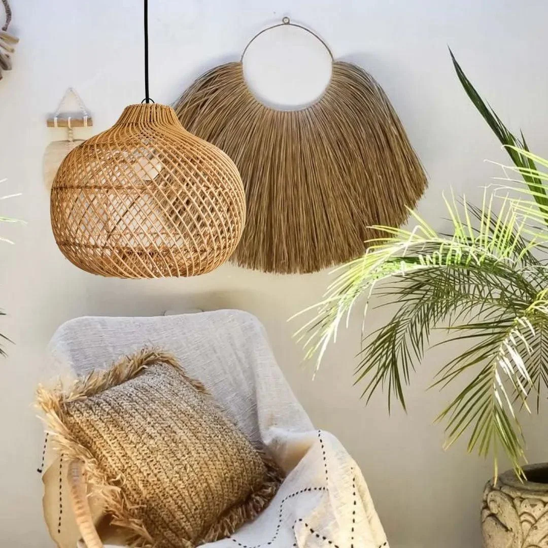 HandmadeWickerBasketRattanPendantLight_6 Handmadewickerbasketrattanpendantlight 6