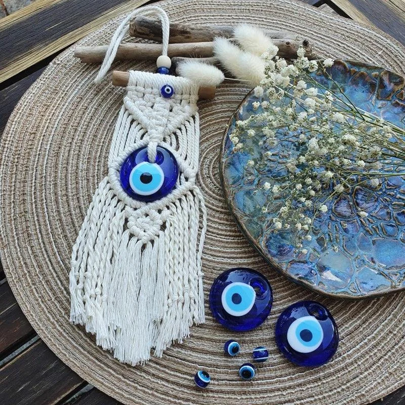 Handmade Evil Eye Wall Hanging -  - #tag1#