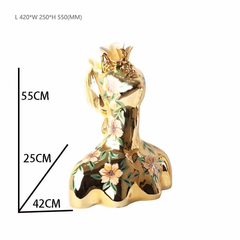 Handmade_Flower_Girl_Sculpture_-_-4200127 Handmade Flower Girl Sculpture -
