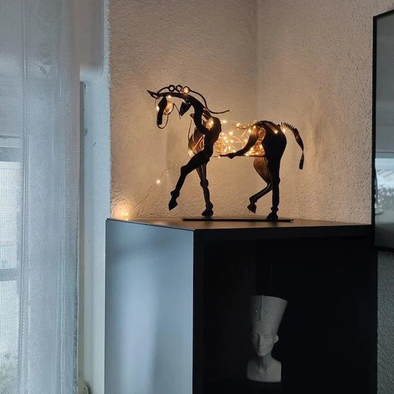 Handmade_Metal_Horse_Sculpture_Adonis_-_-_tag1_-4267884 Handmade Metal Horse Sculpture "Adonis" - - #tag1#