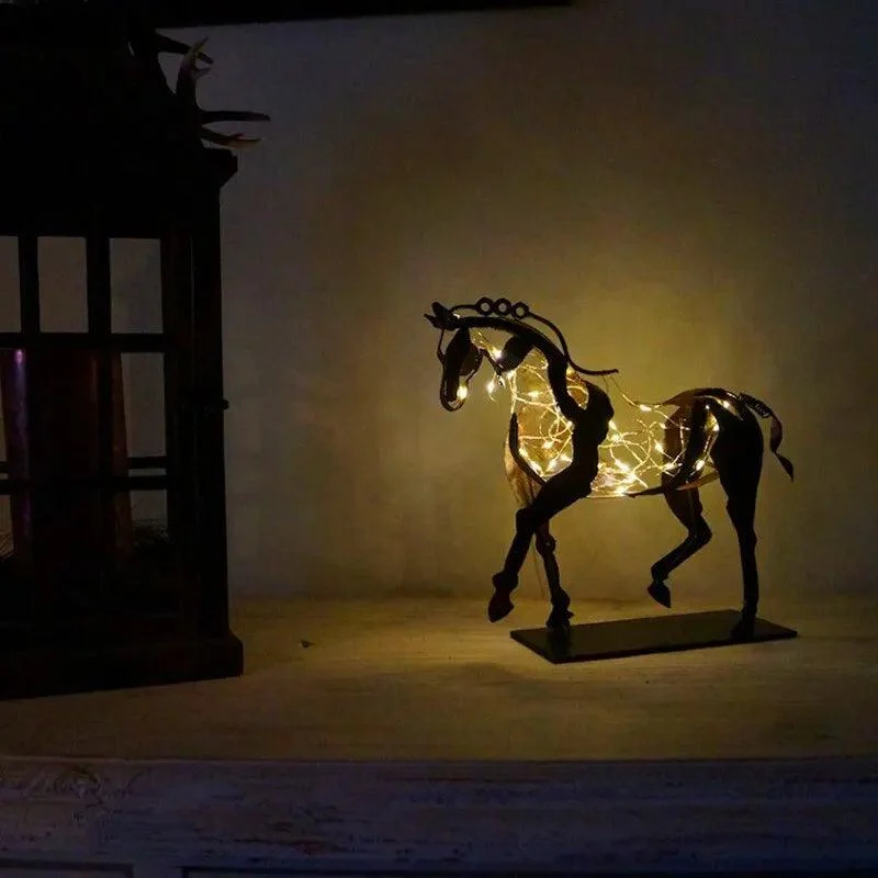 Handmade_Modern_Horse_Sculpture_with_String_Lights_-_-4200351 Handmade Modern Horse Sculpture with String Lights -