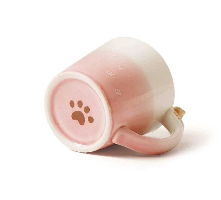 Handpainted_Ceramic_Cat_Lover_Mug_-_-4200817 Handpainted Ceramic Cat Lover Mug -