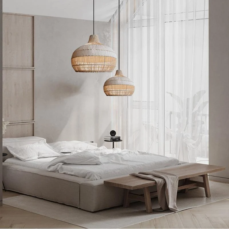 HandwovenRattanKitchenIslandPendantLightingWickerLampShade-Homdiy_11 Handwovenrattankitchenislandpendantlightingwickerlampshade Homdiy 11