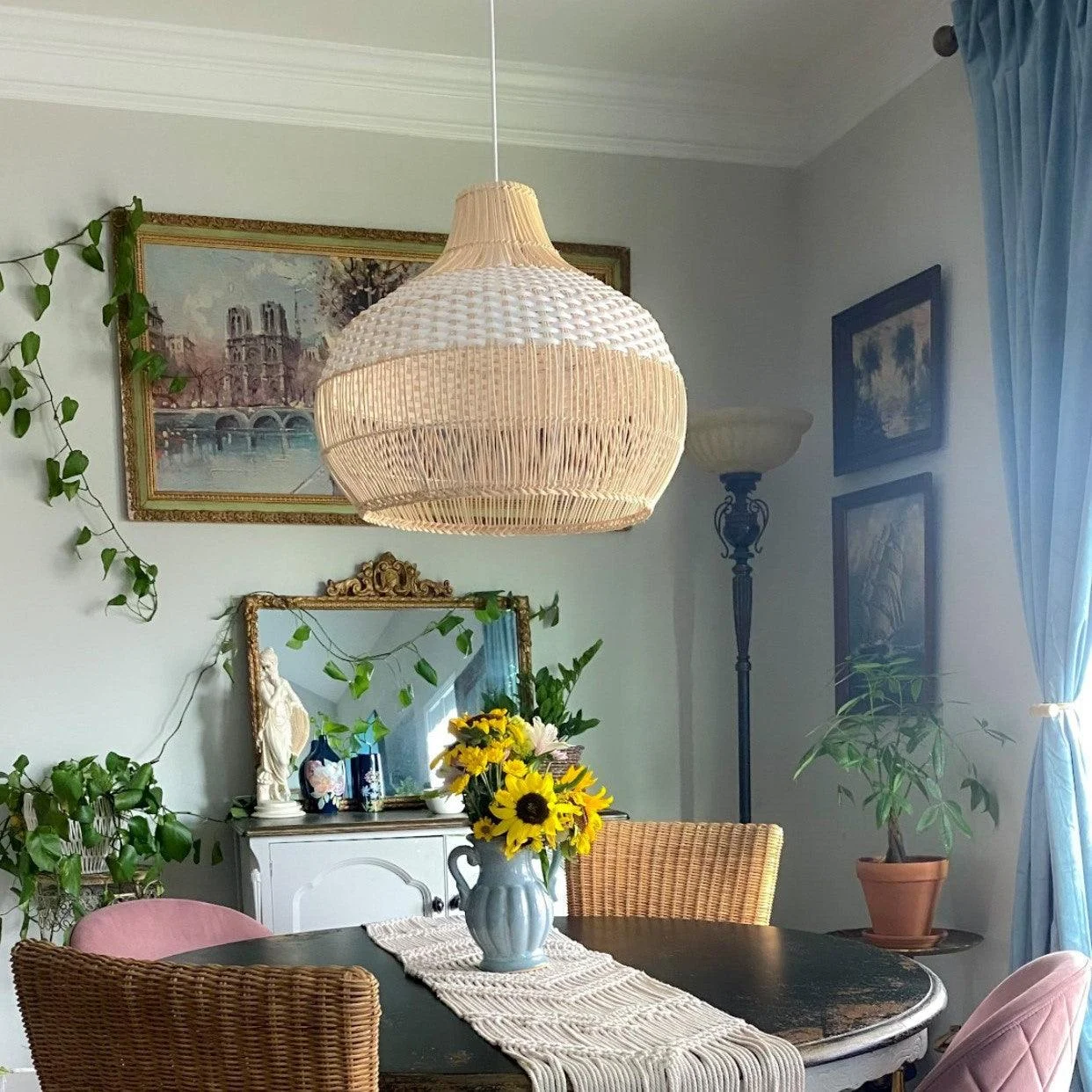 HandwovenRattanKitchenIslandPendantLightingWickerLampShade-Homdiy_20 Handwovenrattankitchenislandpendantlightingwickerlampshade Homdiy 20