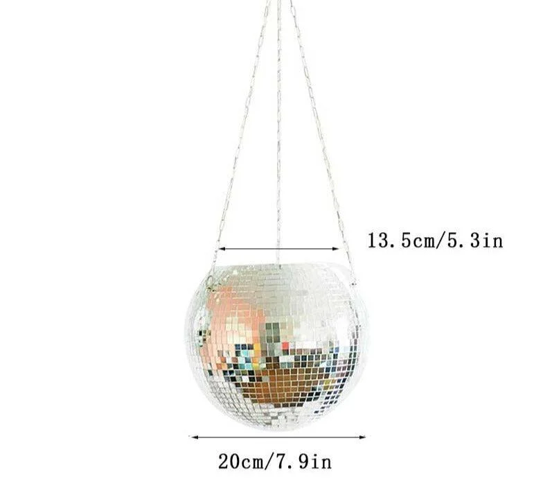 Hanging_Glass_Disco_Ball_Mirror_Vase_Planter_-_-4201243 Hanging Glass Disco Ball Mirror Vase Planter -