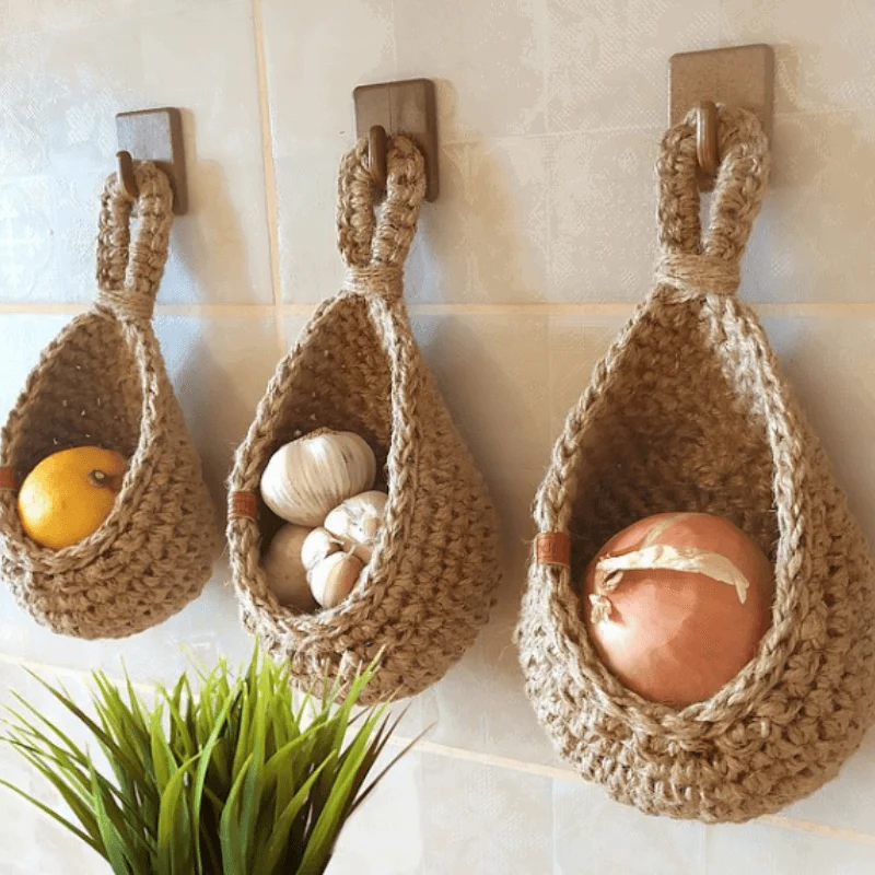 Hanging_basket_-_EcoWeave_-_Fruit_and_vegetable_storage_-_On_the_Wall_-_-_tag1_-4268795 Hanging basket - EcoWeave - Fruit and vegetable storage - On the Wall - - #tag1#