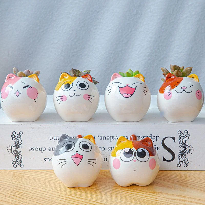 Happy_Cat_Pots_-_-4201519 Happy Cat Pots -