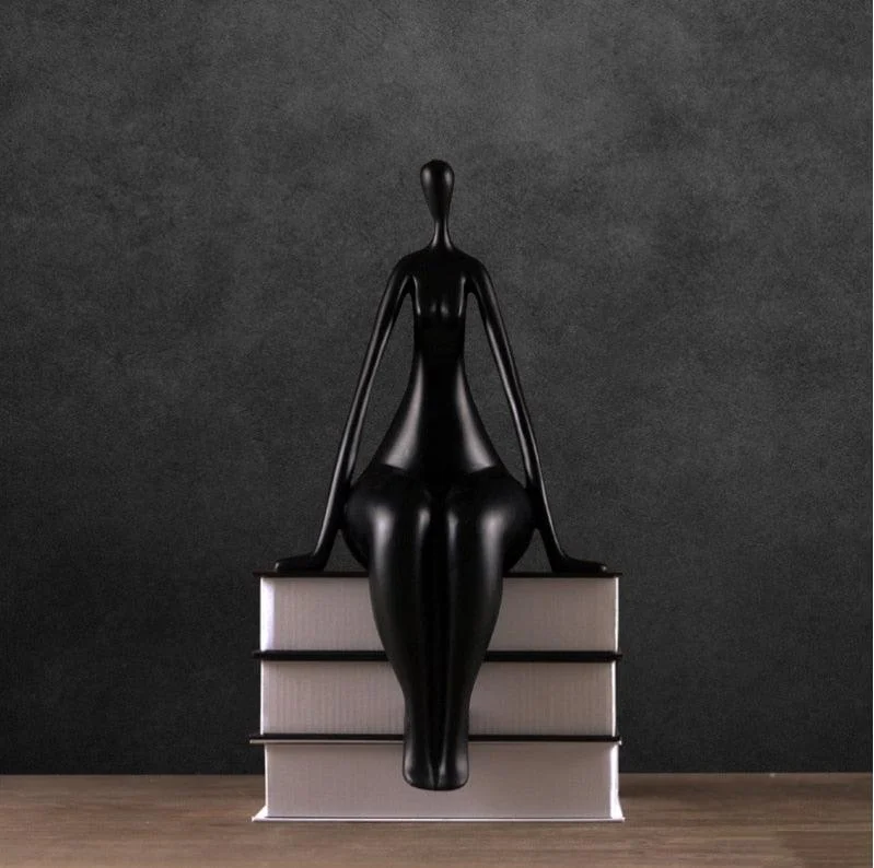Hb739414cb7634ded8c6f7fd1acfc3b2aJ Yoga Woman Sculpture - ISTANBULLU LTD