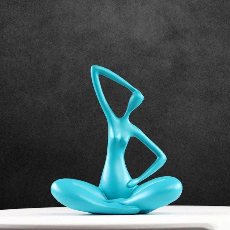 Hbc07fd81f16e46cfb90ccb19cb203f819 Yoga Woman Sculpture - ISTANBULLU LTD