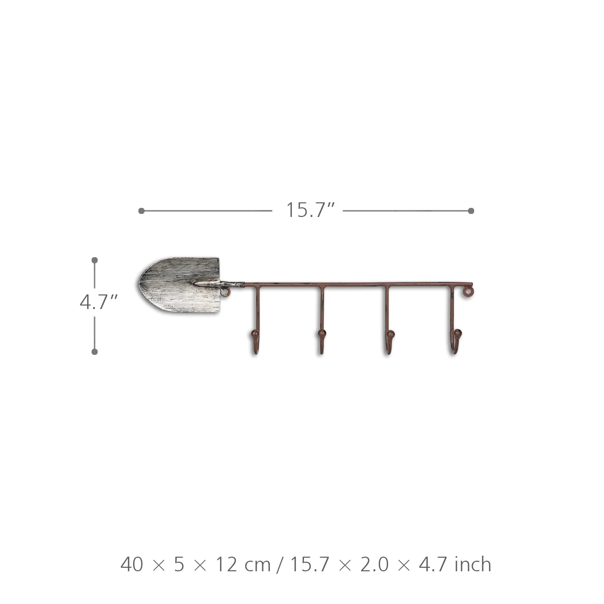 Scoop Wall Key Hanger Hook Rack Holder