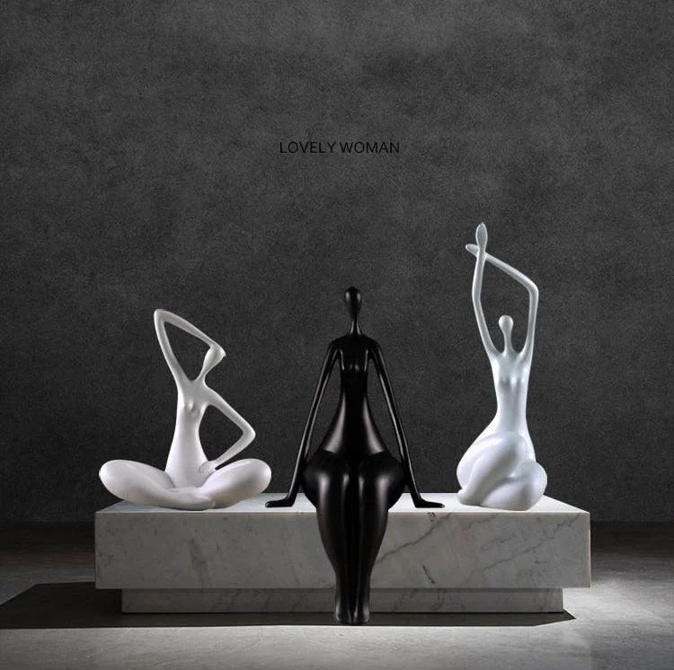 Hd8c5b2b773a94dbea5a1c0cf8010a5509 Yoga Woman Sculpture - ISTANBULLU LTD