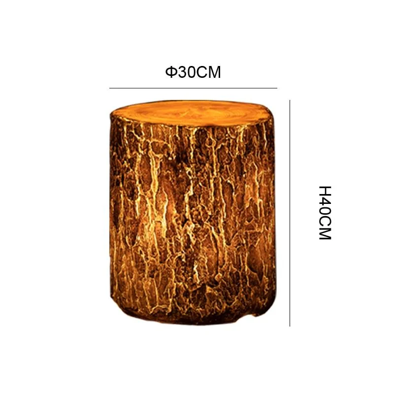 Tree Stump Outdoor Light - ISTANBULLU LTD