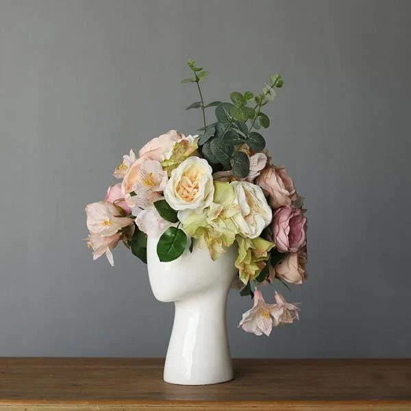 Head_Shaped_Flower_Vase_-_-4202041 Head Shaped Flower Vase -