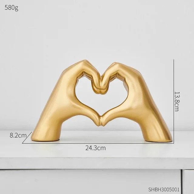 Heart Gesture Decor - Homeko