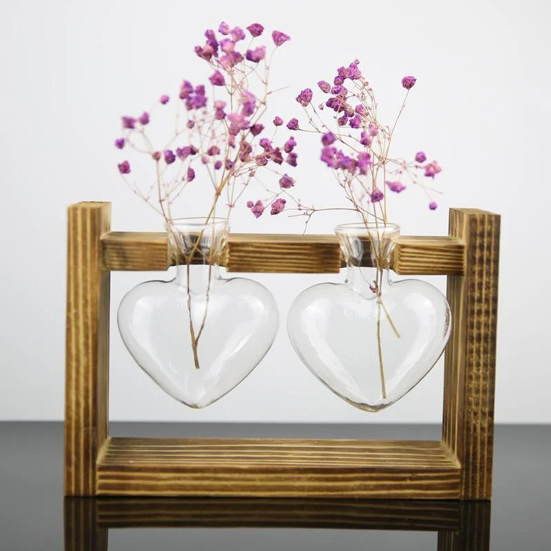 Heart_Glass_Wood_Propagation_Vase_-_-4202139 Heart Glass & Wood Propagation Vase -
