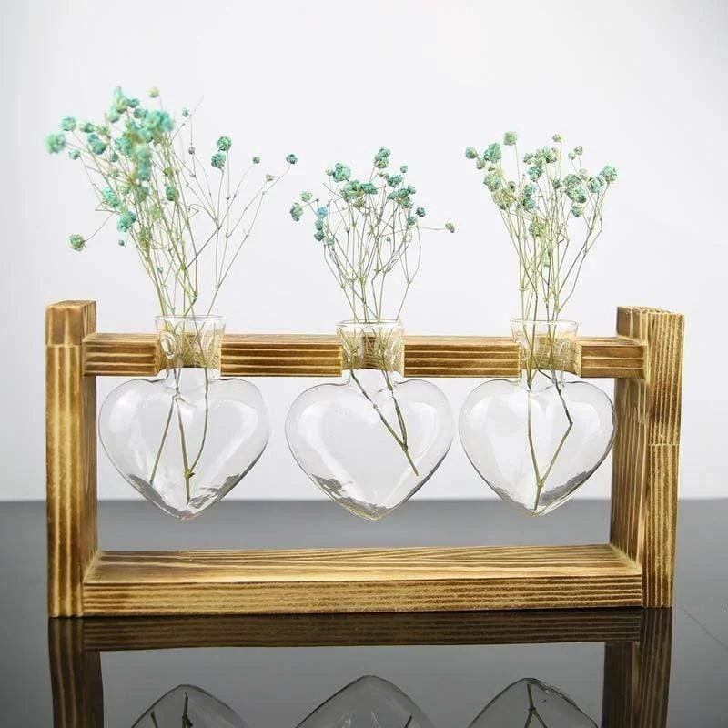 Heart_Glass_Wood_Propagation_Vase_-_-4202145 Heart Glass & Wood Propagation Vase -