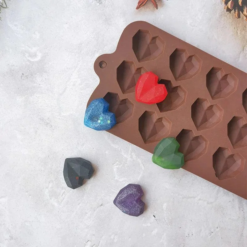Heart Silicone Baking Mold -  - #tag1#