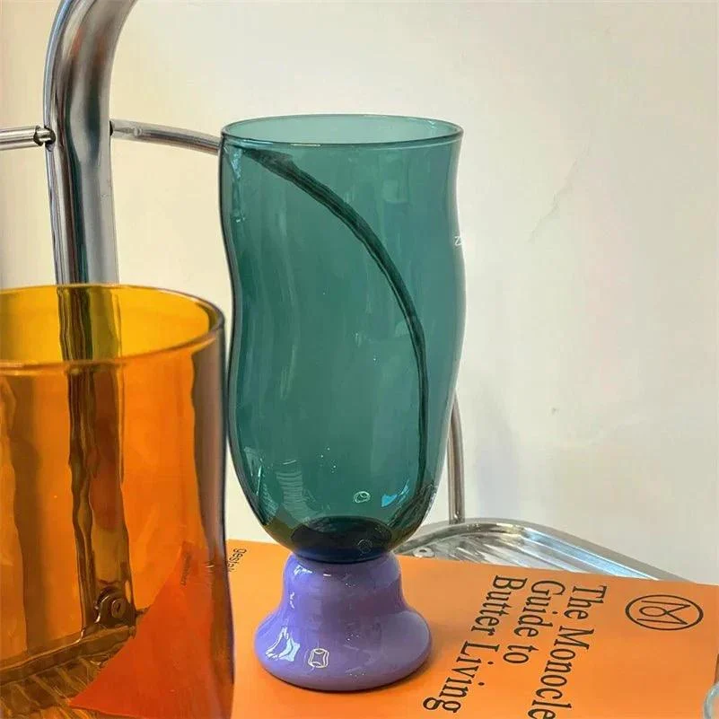 Heat Resistant Coloured Wave Glass -  - #tag1#