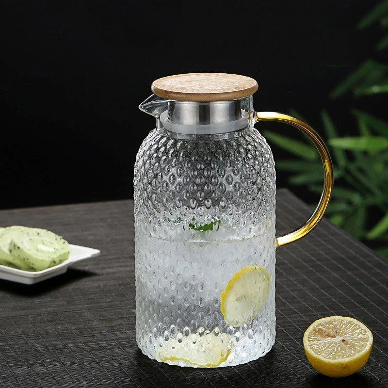 Heatproof_Stippled_Glass_Jug_-_-4202481 Heatproof Stippled Glass Jug -