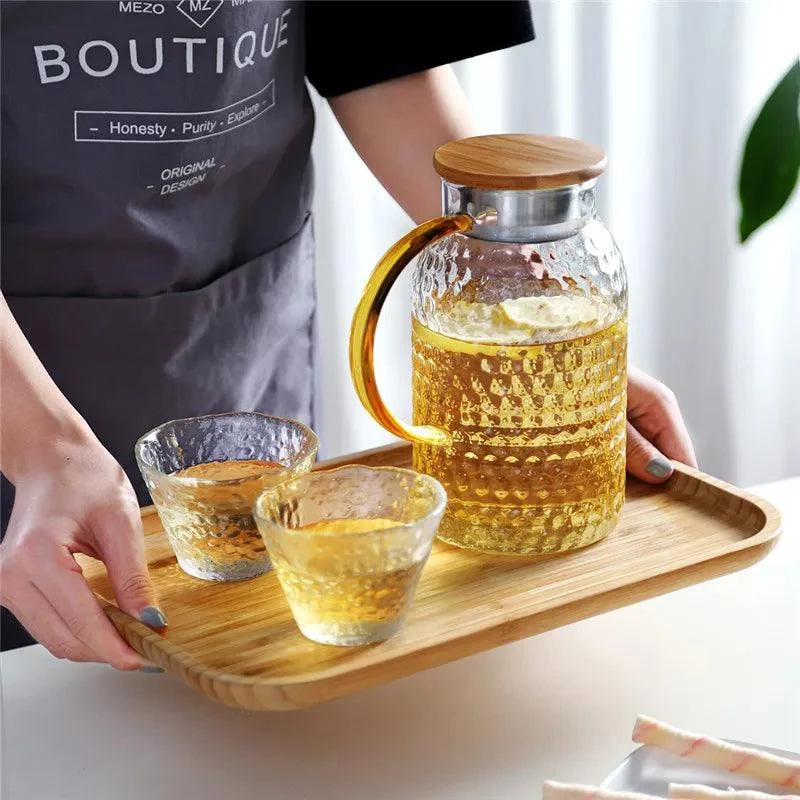 Heatproof_Stippled_Glass_Jug_-_-4202486 Heatproof Stippled Glass Jug -