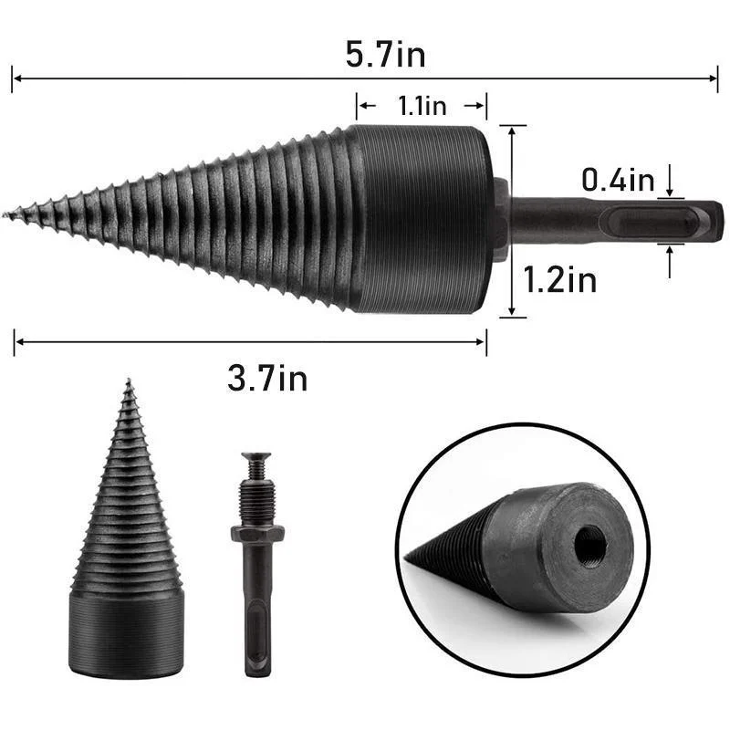 Hex Shank Firewood Drill Bit -  - #tag1#