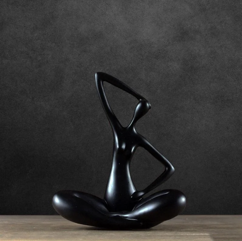 Hf7f0072af1d04687af97d60d188afd658 Yoga Woman Sculpture - ISTANBULLU LTD