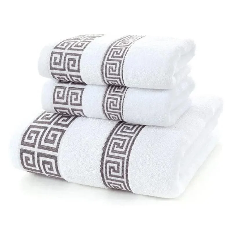 High-Quality_Cotton_Face_and_Bath_Towels_Soft_Absorbent_Multi-color_-_-4203015 High-Quality Cotton Face and Bath Towels: Soft, Absorbent, Multi-color -