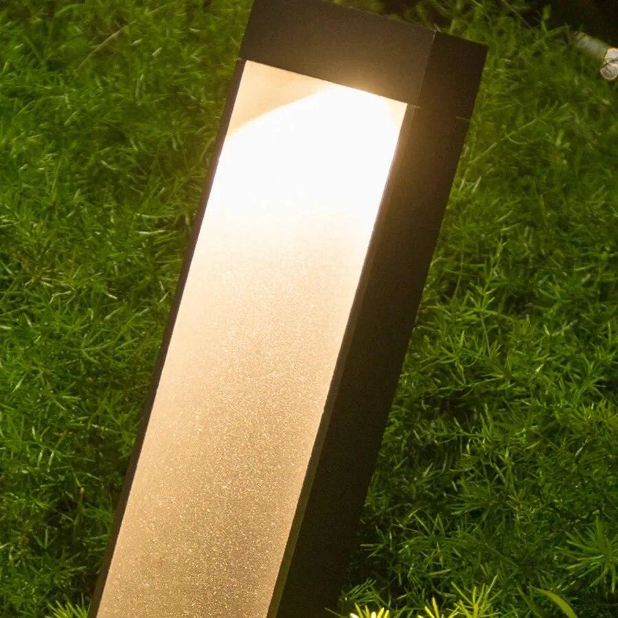 HisROutdoor-Garden-Pole-Bollard-Light-Aluminum-Courtyard-Lawn-Bollard-Light-Landscape-Villa-Pathway-Standing-Pillar-Light TerraLuxe - outdoor ground garden light - ISTANBULLU LTD