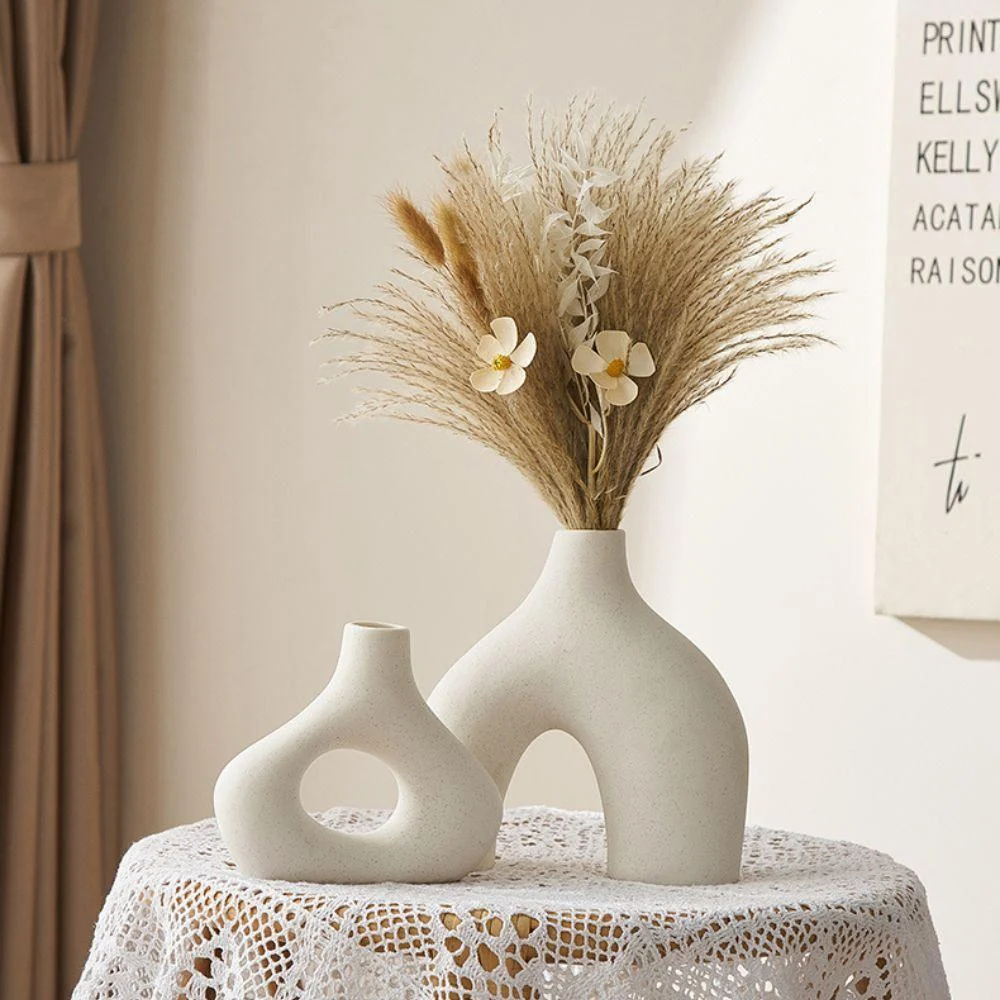 Hollow_ceramic_vase_set_-_-4203396 Hollow ceramic vase set -