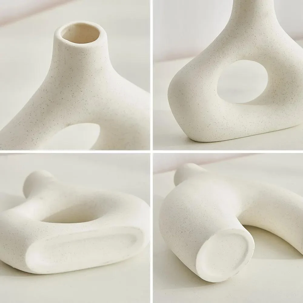 Hollow_ceramic_vase_set_-_-4203420 Hollow ceramic vase set -