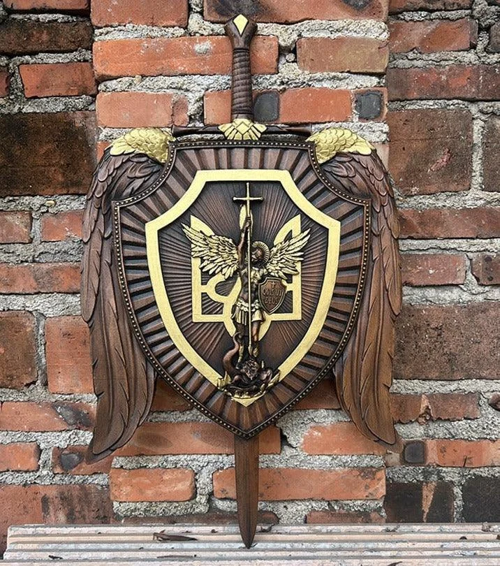 Holy_Sword_Archangel_Michael_Shield_Wood_Carving_-_-4203743 Holy Sword Archangel Michael Shield Wood Carving -