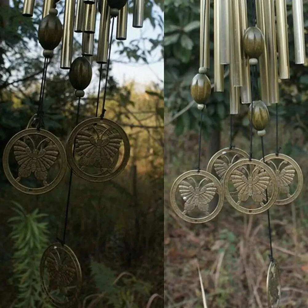 Home-Decoration-Large-Wind-Chimes-Bell-Stainless-Butterfly-12-Tube-Outdoor-Windchime-Garden-Yard-DIY-Apparel_40b86acd-65d1-4449-a1bf-f99fb3fead3c SilentSirens - Large stainless steel wind chime - ISTANBULLU LTD