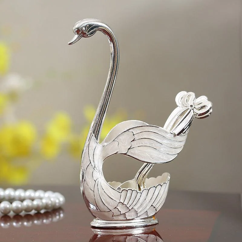 Home_Decoration_Swan_Dessert_Spoon-Fork_Tableware_Set_-_-_tag1_-4273922 Home Decoration Swan Dessert Spoon/Fork Tableware Set - - #tag1#