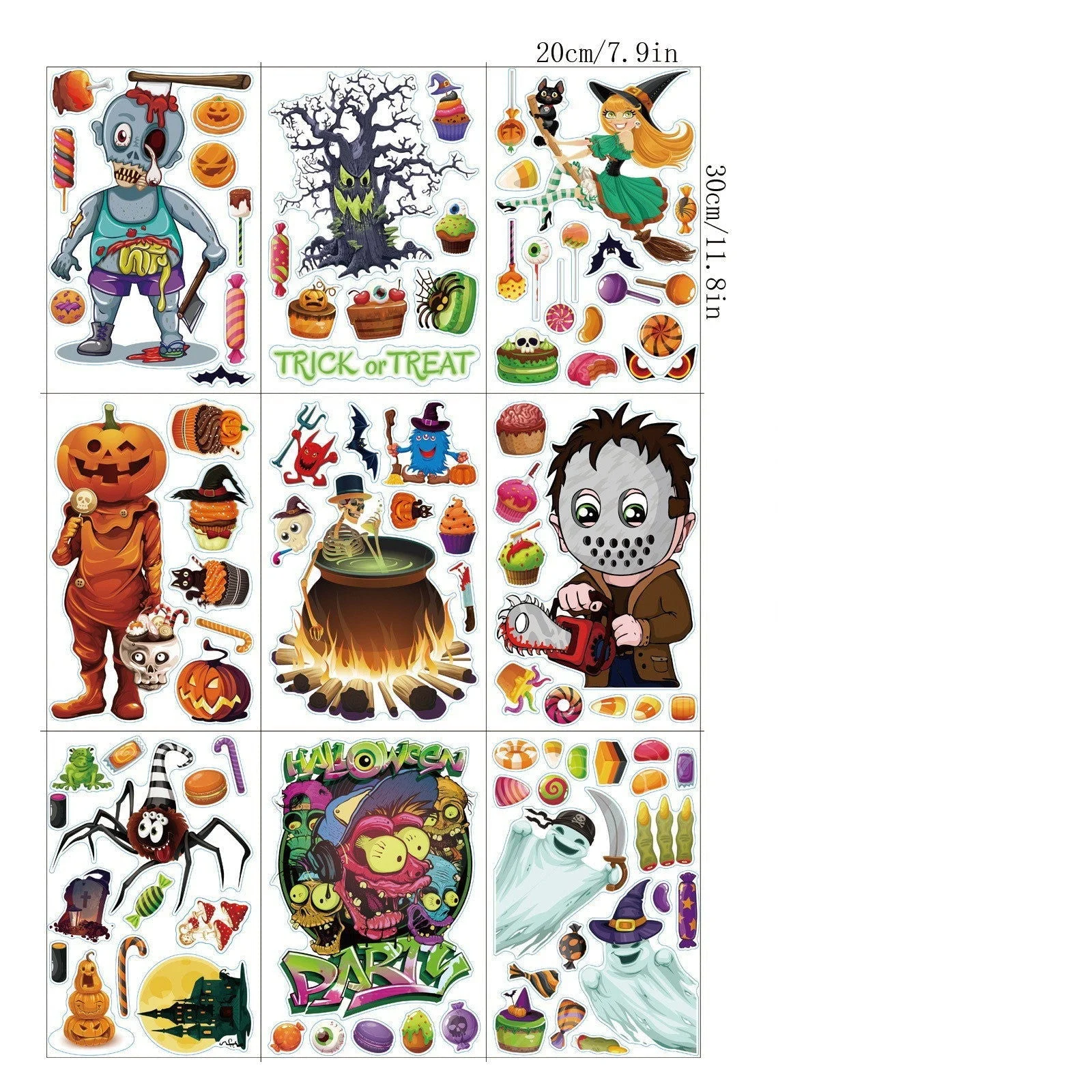 Home_Fashion_Printing_Halloween_Static_Window_Sticker_-_-_tag1_-4274017 Home Fashion Printing Halloween Static Window Sticker - - #tag1#