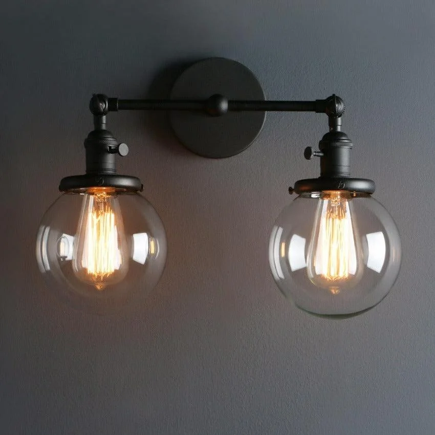 Homeko-Bulb_Radley_Glass_Globe_Wall_Sconce_-_-4295506-1 Homeko-Bulb Radley Glass Globe Wall Sconce -