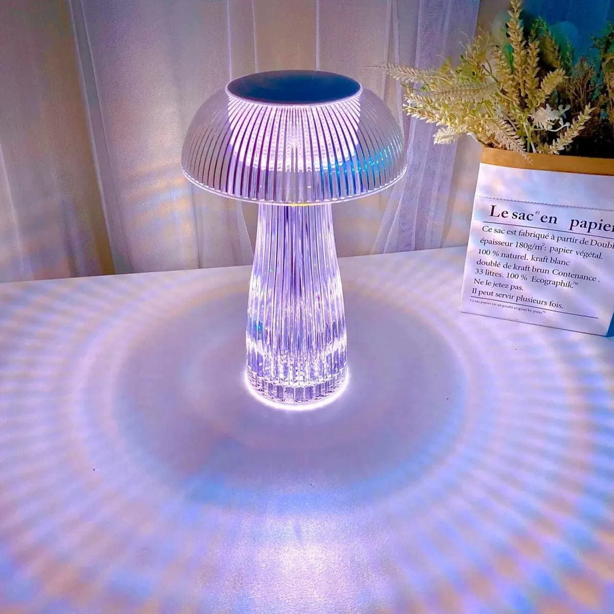 Homeko® 16 Color LED Mushroom Table Lamp -