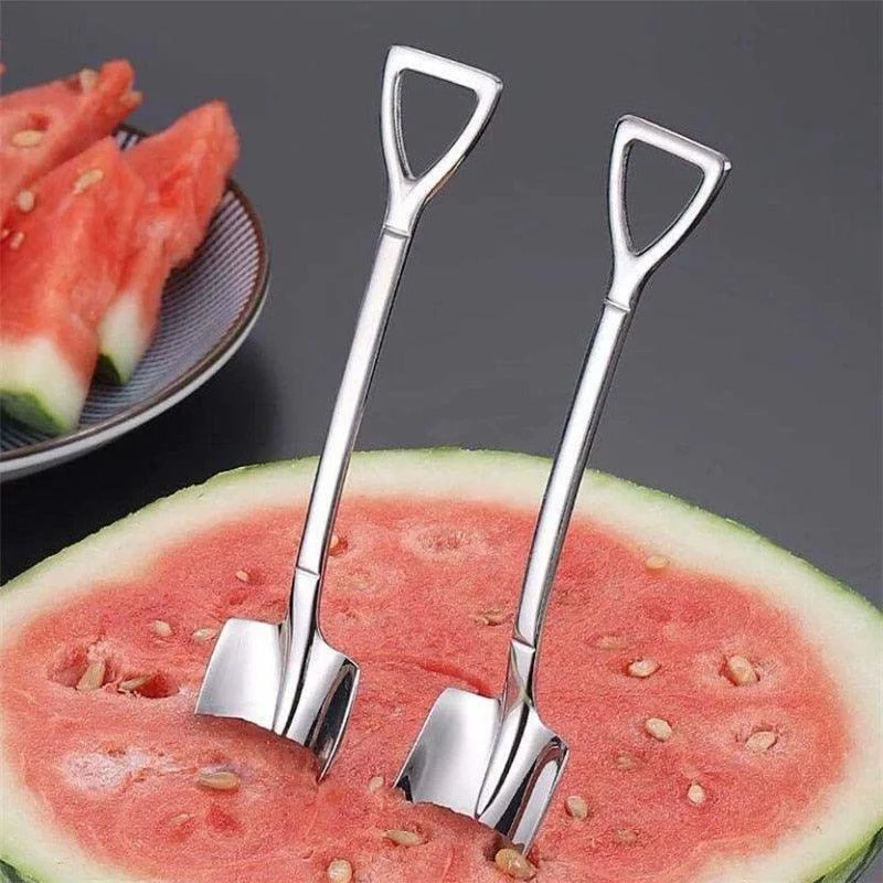 HomekoÂ® 4-piece Stainless Steel Shovel Teaspoon Set -