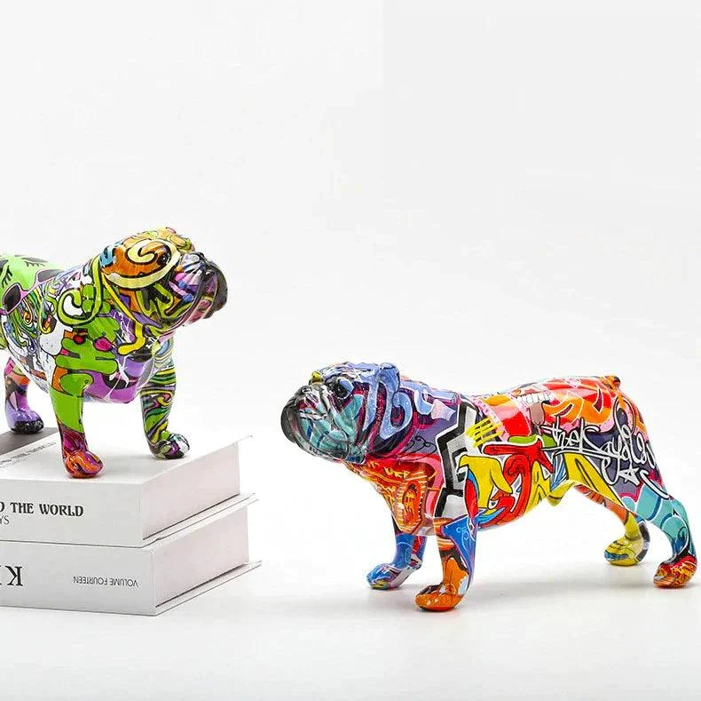 HomekoA_English_Bulldog_Graffiti_Painted_Statue_-_-4297233 Homeko® English Bulldog Graffiti Painted Statue -