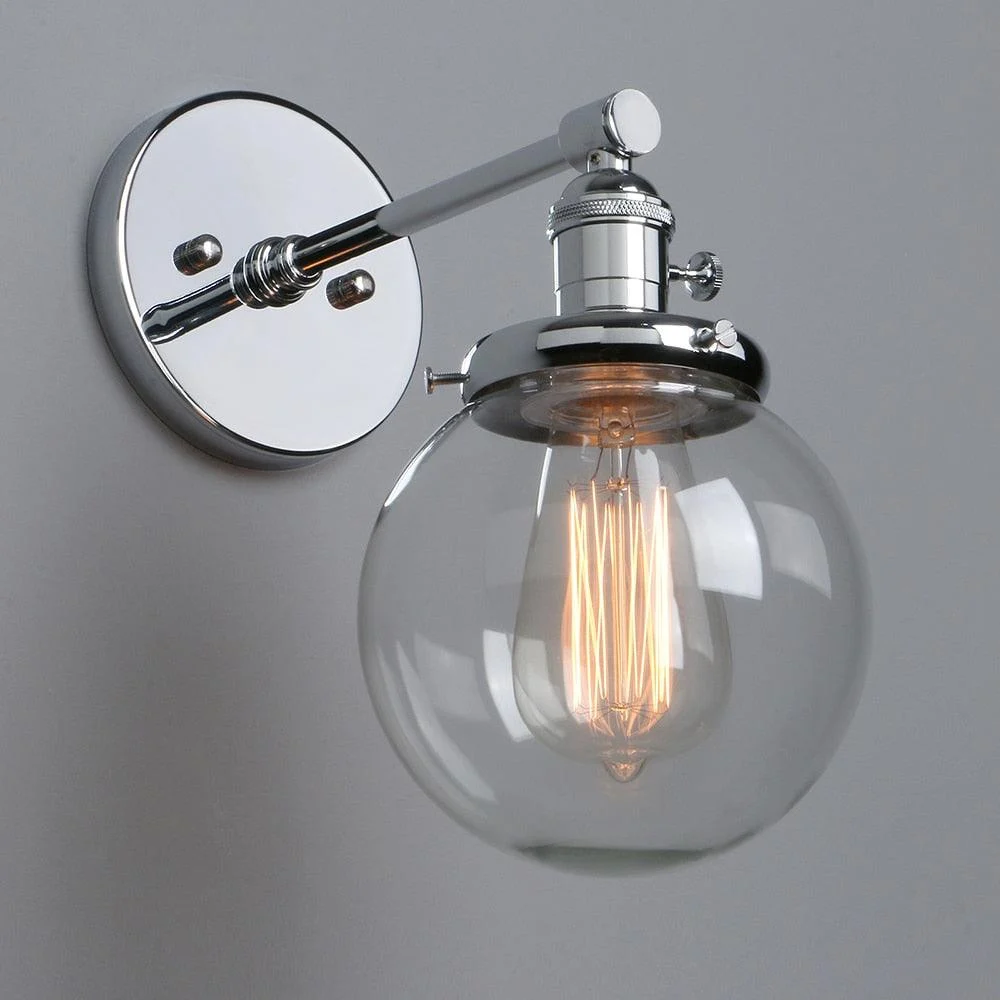 Homeko_-_Glass_Globe_Wall_Sconce_-_-4204409 Homeko - Glass Globe Wall Sconce -