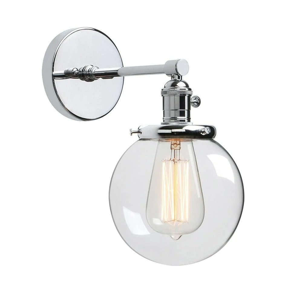 Homeko_-_Glass_Globe_Wall_Sconce_-_-4204416 Homeko - Glass Globe Wall Sconce -