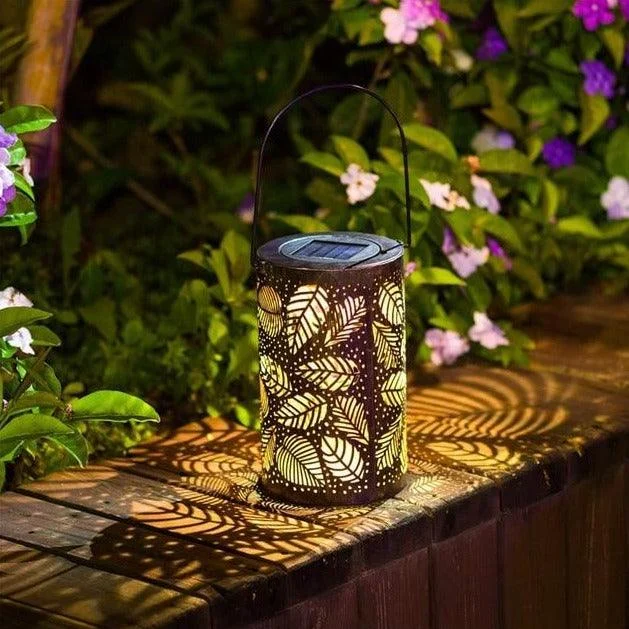 Homeko_-_Leaf_Pattern_Shadow_Cast_Lantern_-_-4204474 Homeko - Leaf Pattern Shadow Cast Lantern -