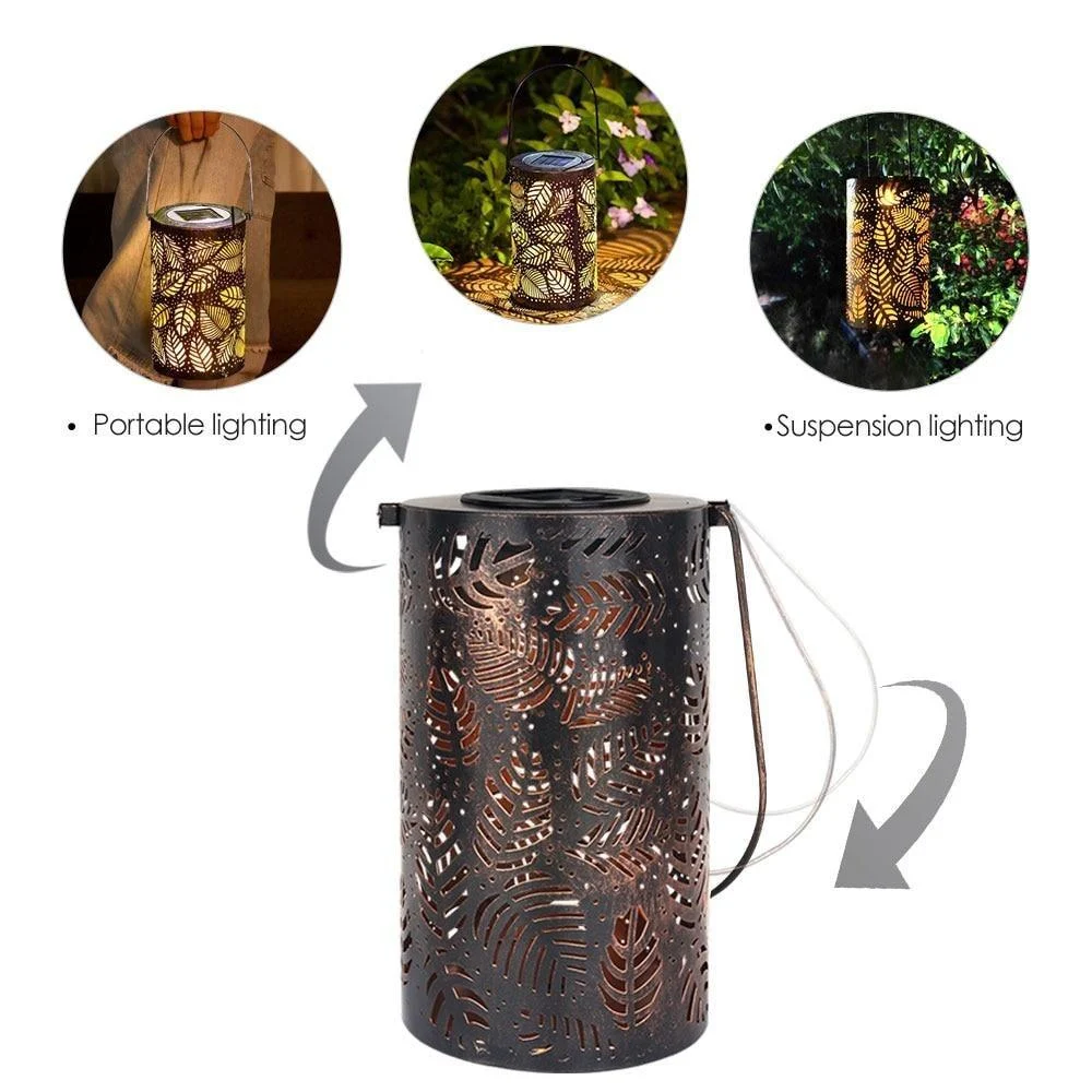 Homeko_-_Leaf_Pattern_Shadow_Cast_Lantern_-_-4204507 Homeko - Leaf Pattern Shadow Cast Lantern -